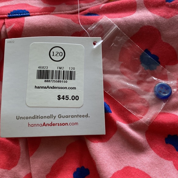 Hanna Andersson Pink Floral Dress - Picture 4 of 8